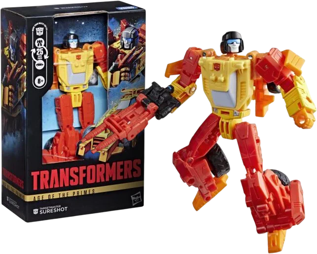 Transformers Age of the Primes Deluxe Class Targetmaster Sureshot - Image 2
