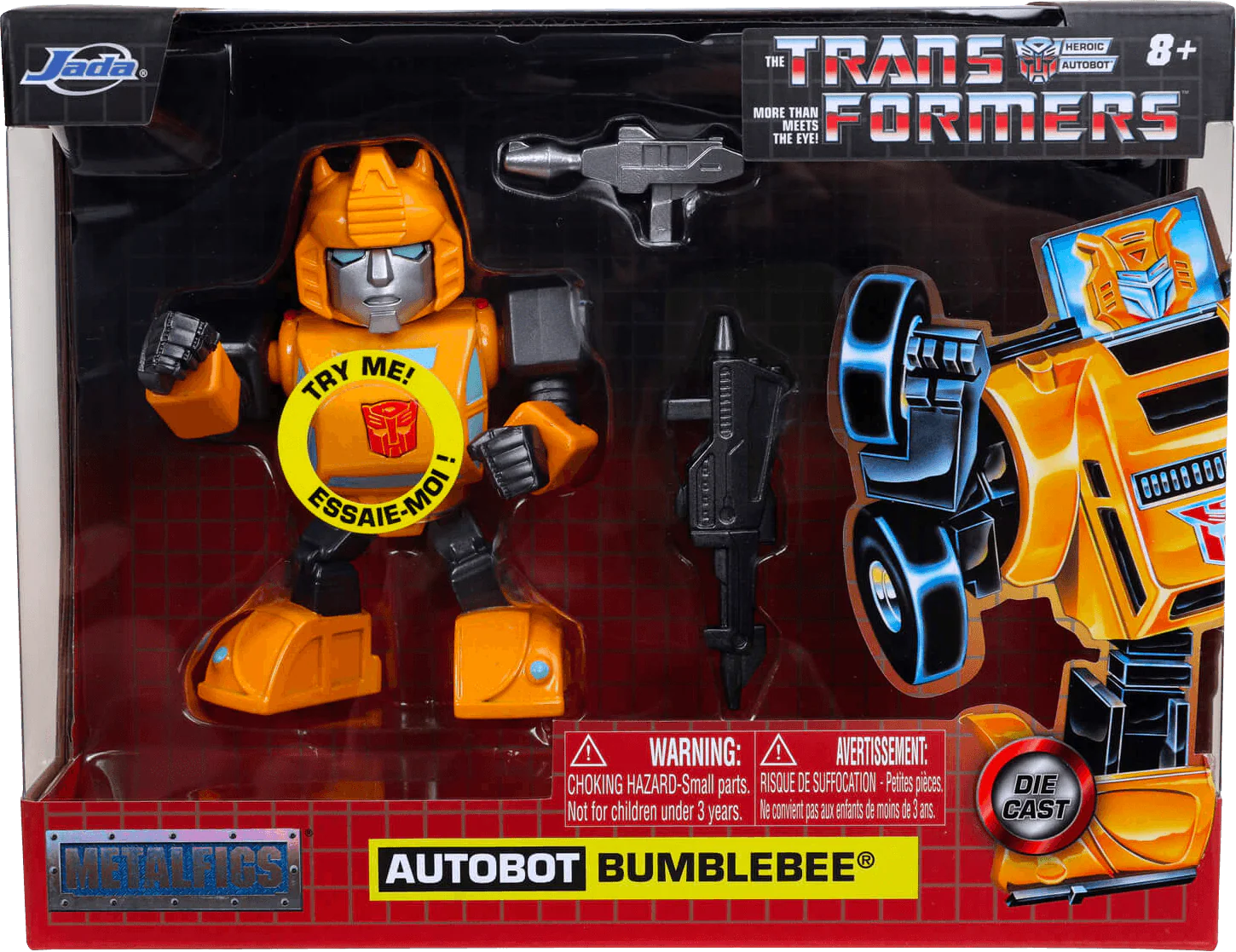Transformers - Bumblebee Cartoon 4" Metals