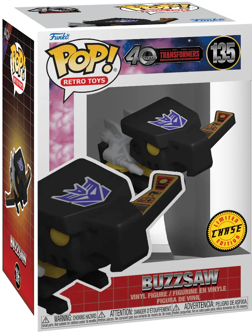 Transformers: Generation 1 - Laserbeak Pop! Vinyl - Chase Bundle - Image 5