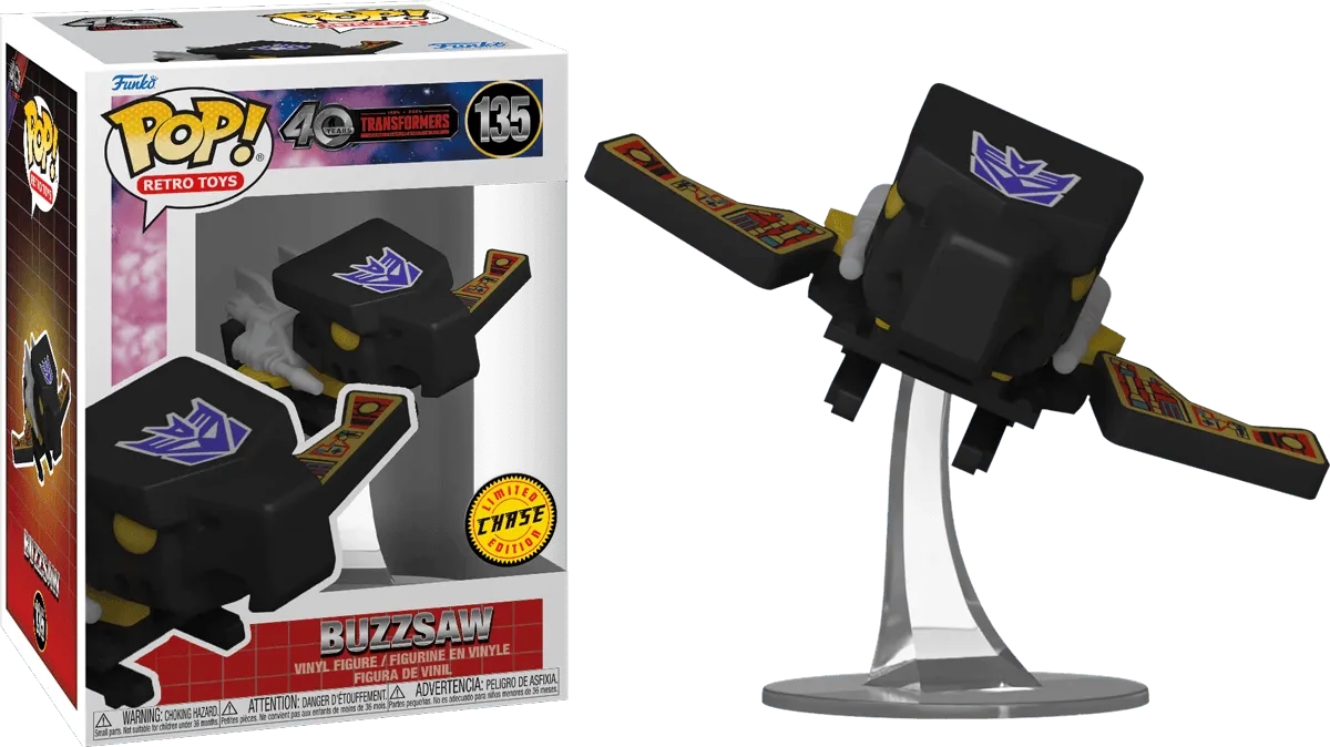 Transformers: Generation 1 - Laserbeak (with chase) Pop! Vinyl - Image 2
