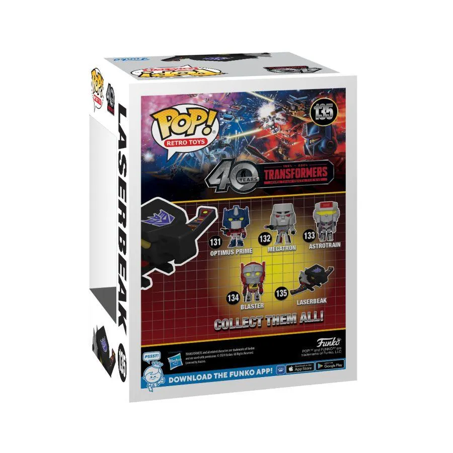 Transformers: Generation 1 - Laserbeak (with chase) Pop! Vinyl - Image 7