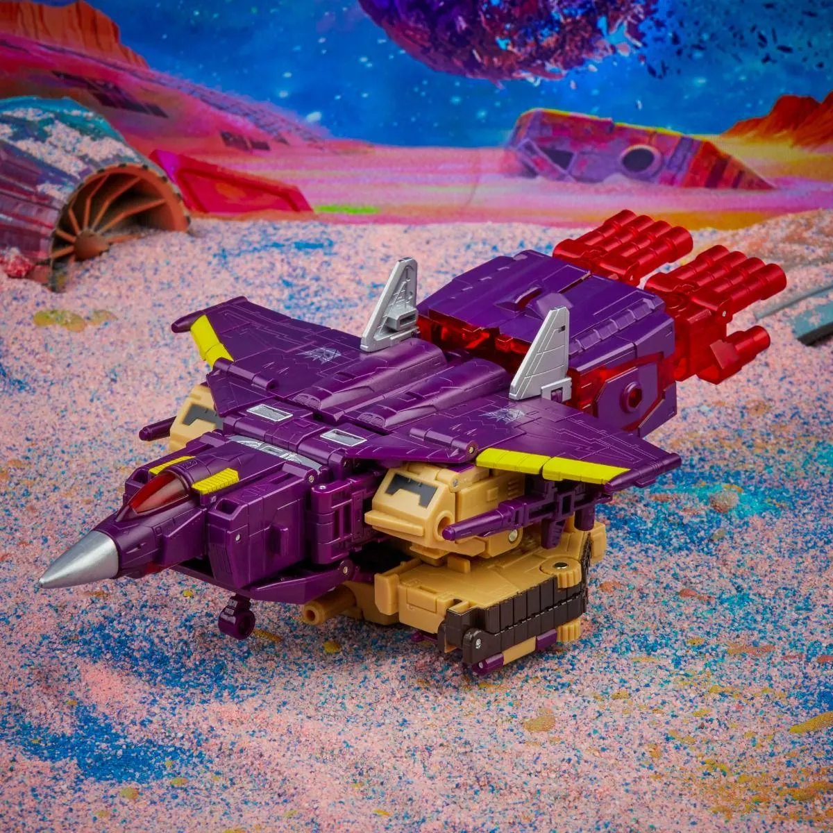 Transformers Legacy: Leader Class - Blitzwing Action Figure - Image 10