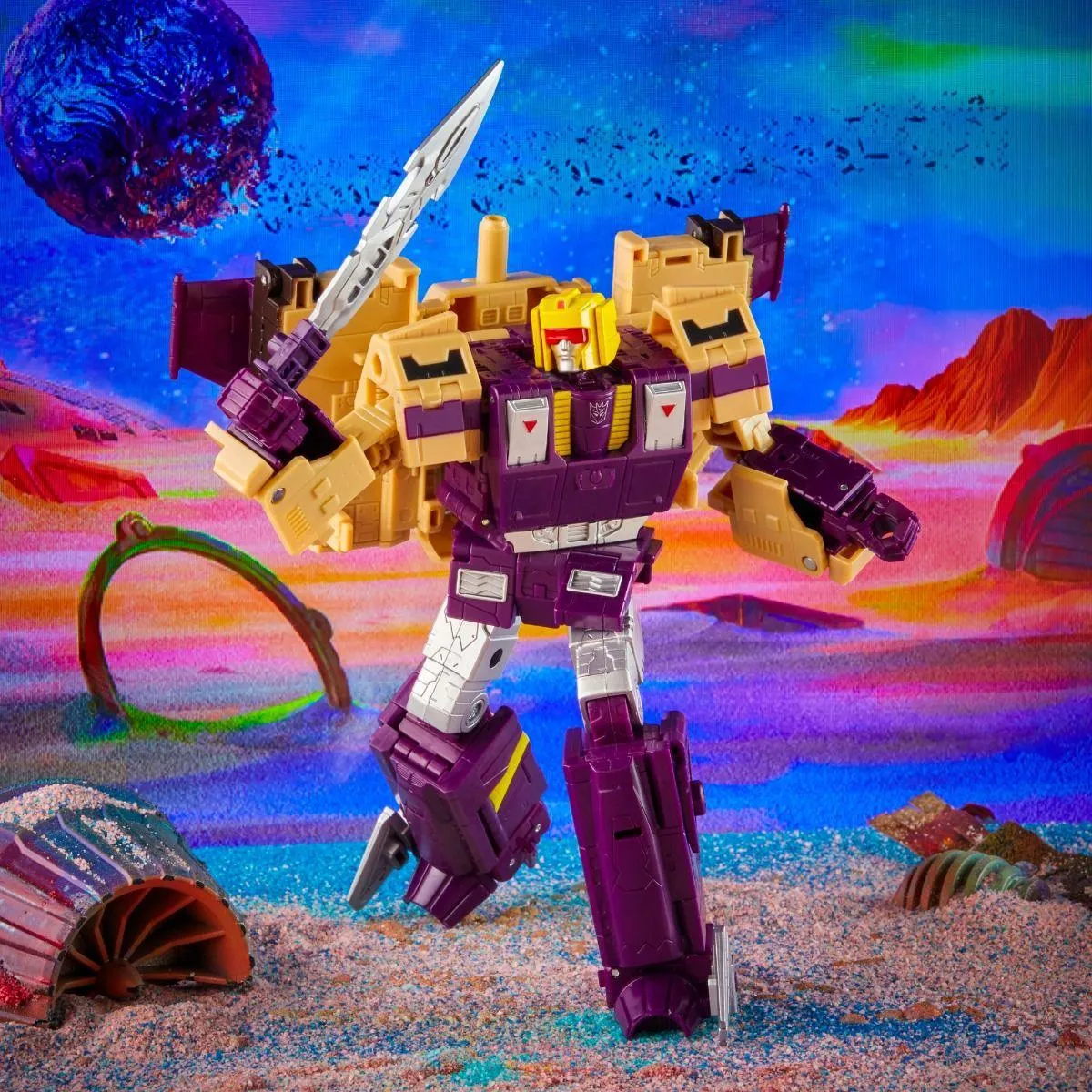 Transformers Legacy: Leader Class - Blitzwing Action Figure - Image 3
