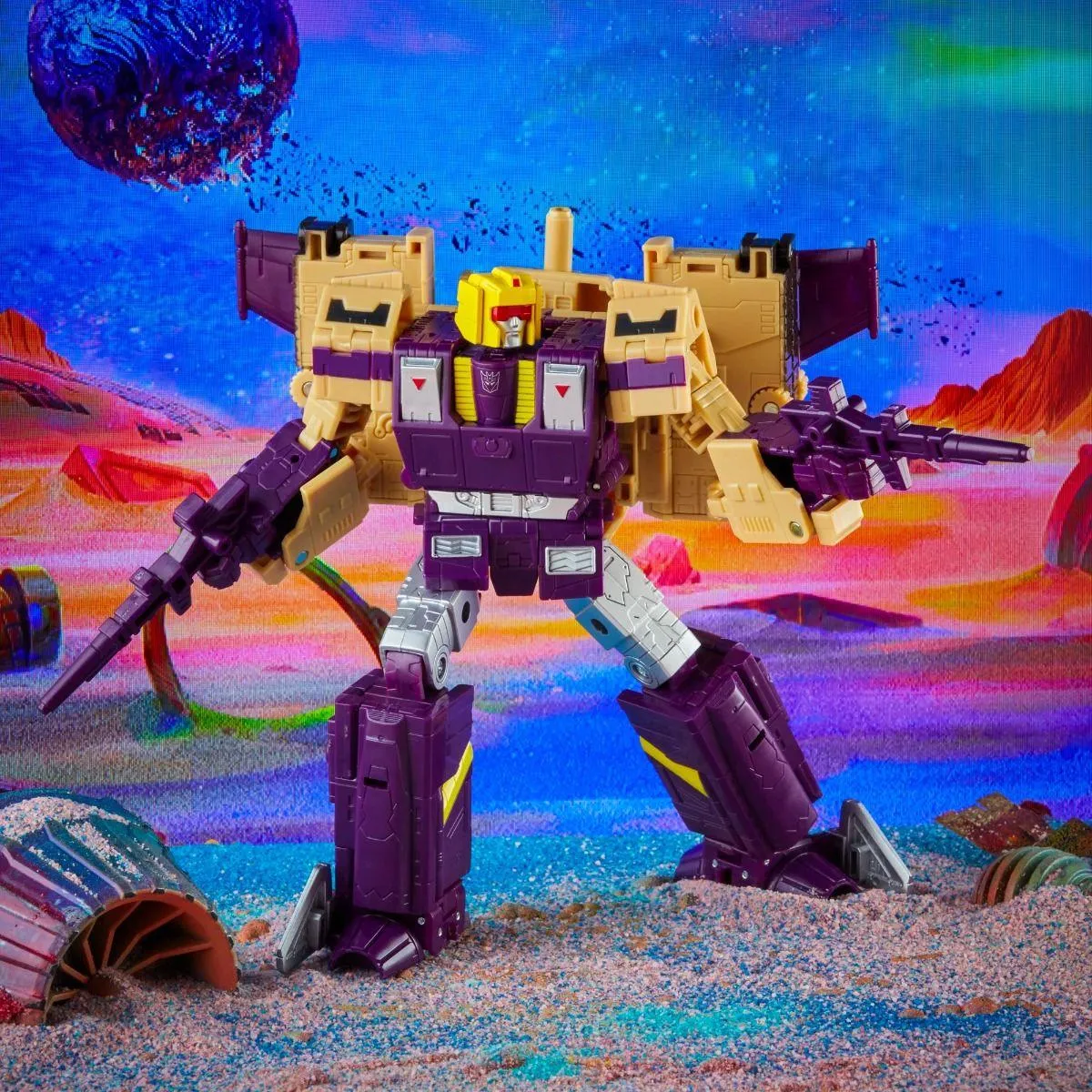 Transformers Legacy: Leader Class - Blitzwing Action Figure - Image 4