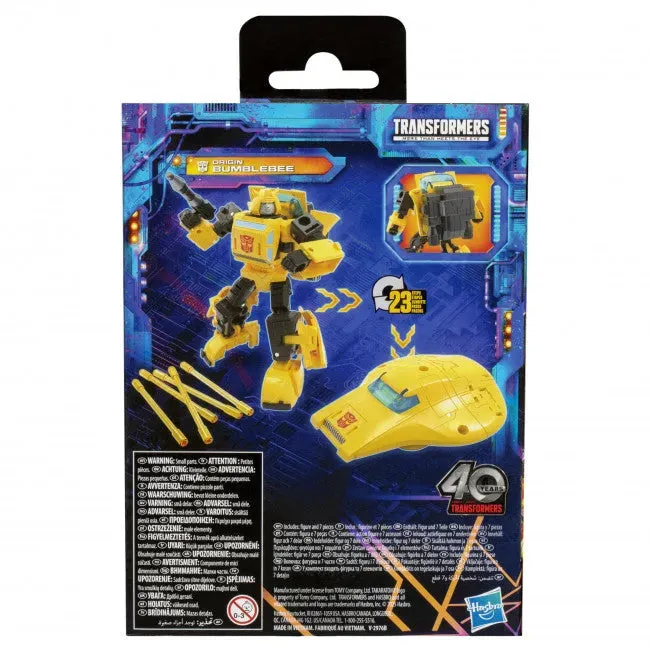 Transformers Legacy Deluxe Class: Origin Bumblebee - Image 5