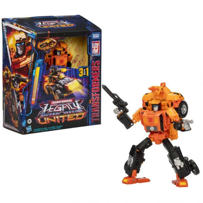 Transformers Legacy United: Leader Class - G1 Triple Changer Sandstorm - Image 6