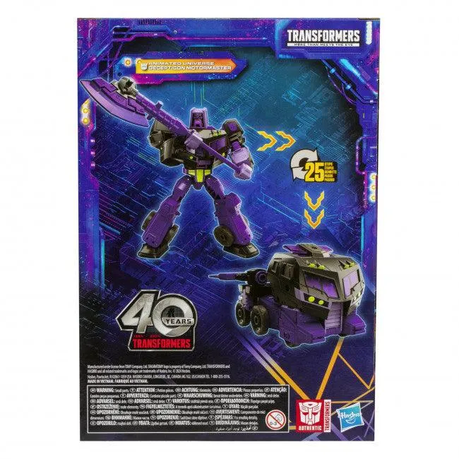 Transformers Legacy United Voyager Class: Animated Universe Decepticon Motormaster - Image 5