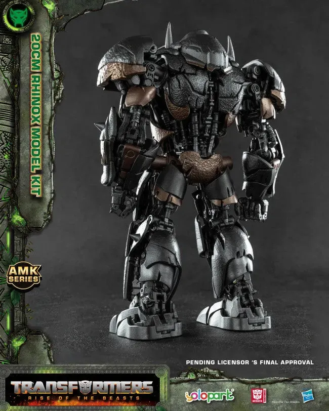 Transformers Rise of the Beasts: 20cm Rhinox Model Kit (AMK Series) - Image 3