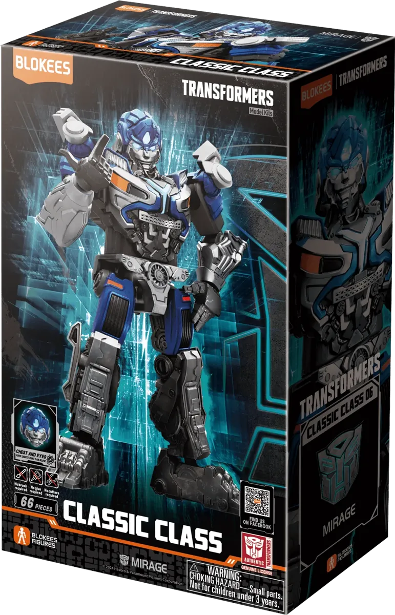 Transformers: Rise of the Beasts - Mirage Classic Class Model Kit - Image 2