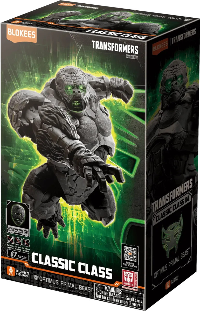 Transformers: Rise of the Beasts - Optimus Primal (Beast Mode) Classic Class Model Kit - Image 2