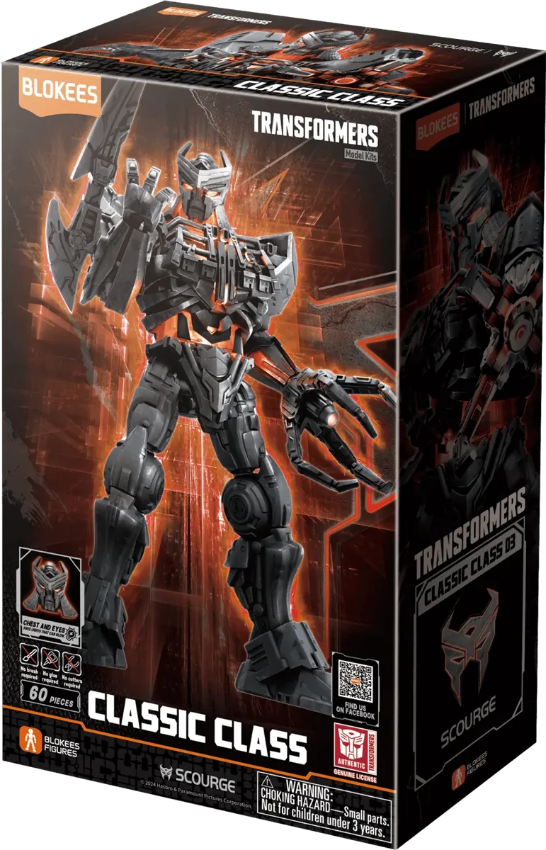 Transformers: Rise of the Beasts - Scourge Classic Class Model Kit - Image 2