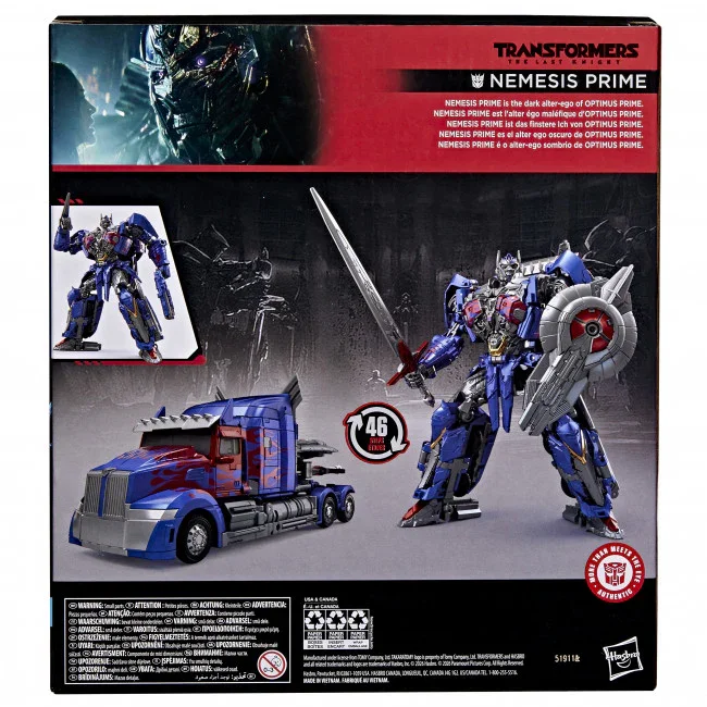 Transformers Studio Series The Last Knight Leader Class Nemesis Prime - Image 5