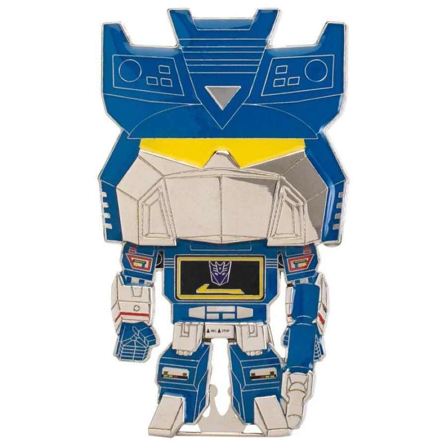 Transformers (TV) - Soundwave 4" Pop! Enamel Pin - Image 2