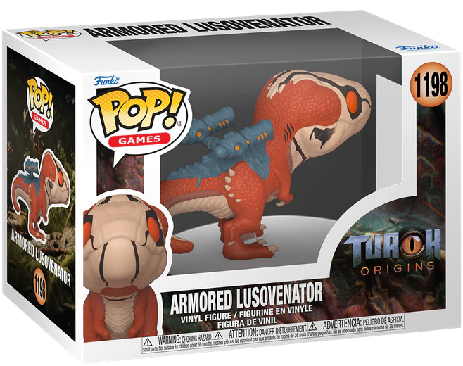 Turok: Origins - Armored Lusovenator Pop! Vinyl - Image 3