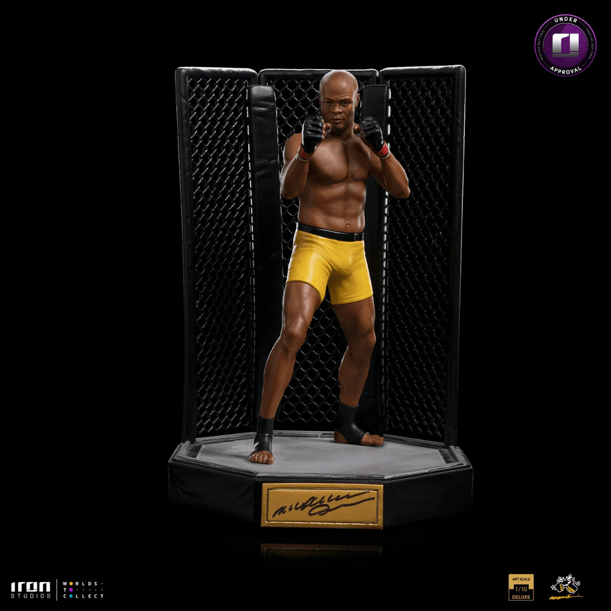 UFC - Anderson "Spider" Silva (Signed Version) Deluxe Art Scale 1:10 Scale Statue - Image 6