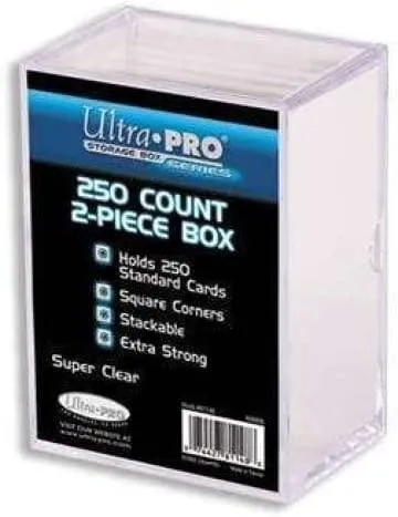 Ultra Pro - 2 Piece Plastic Box 250 Count