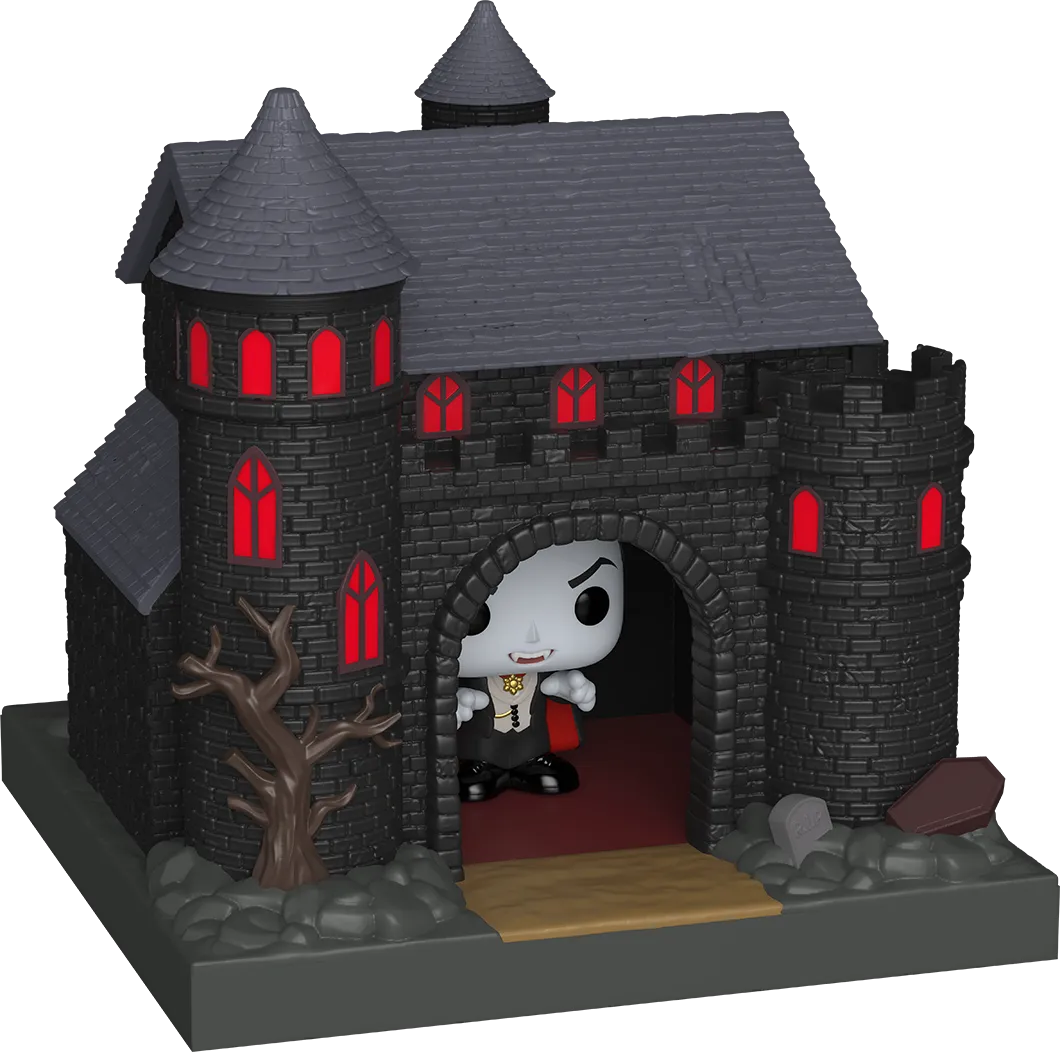 Universal Monsters - Dracula's Castle with Dracula Bitty Pop! Town - Image 3