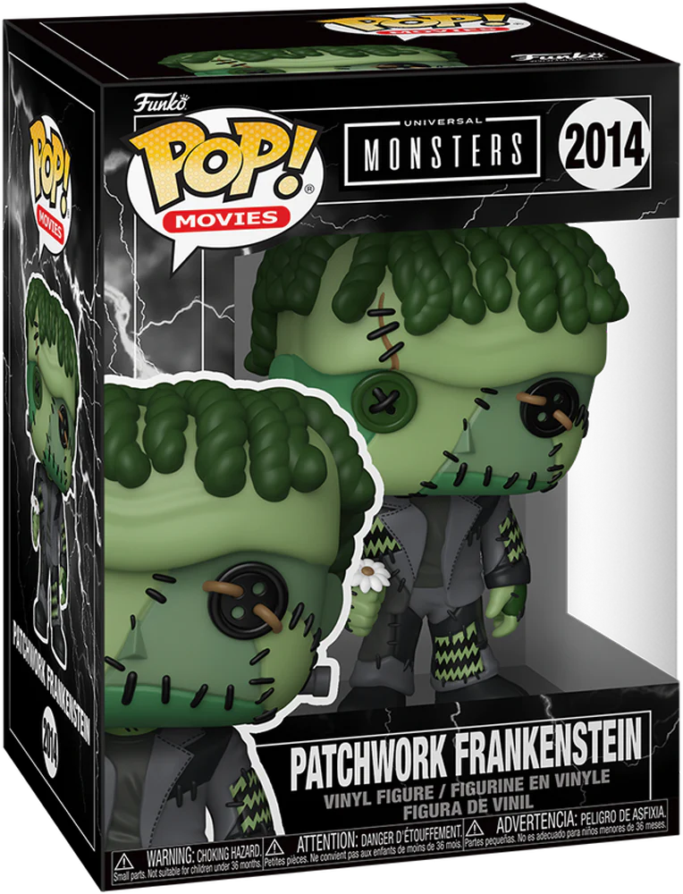 Universal Monsters - Frankenstein's Monster Patchwork Pop! Vinyl - Image 3