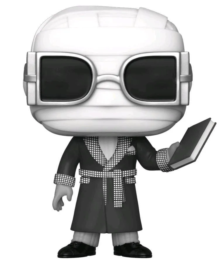 Universal Monsters - Invisible Man Black & White US Exclusive Pop! Vinyl [RS] - Image 2