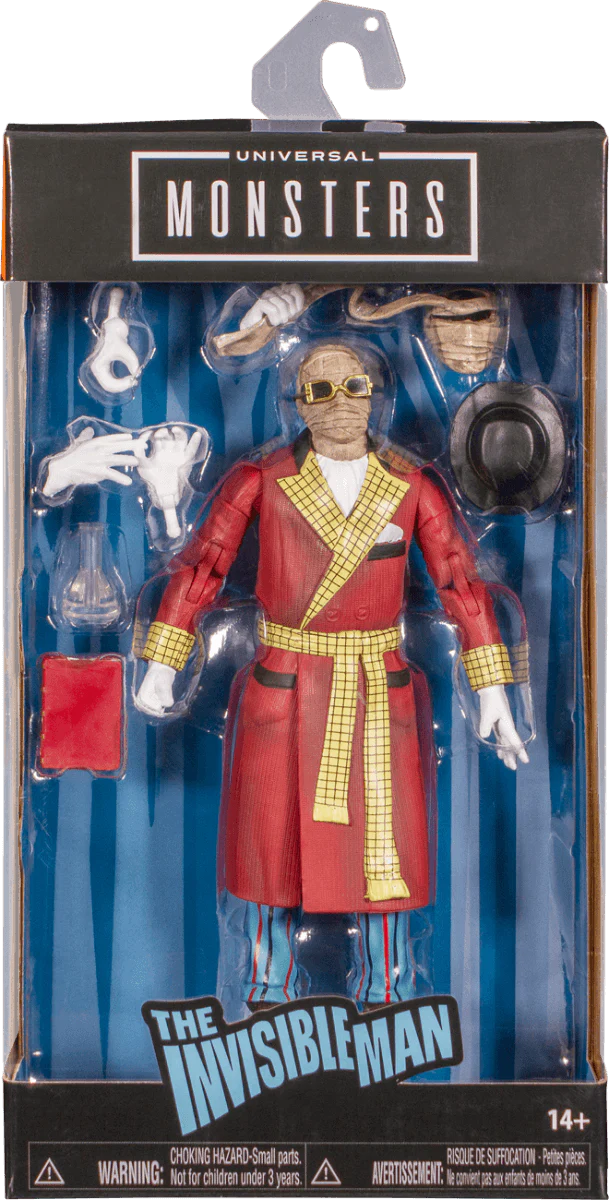 Universal Monsters - Invisible Man Deluxe 6" Action Figure
