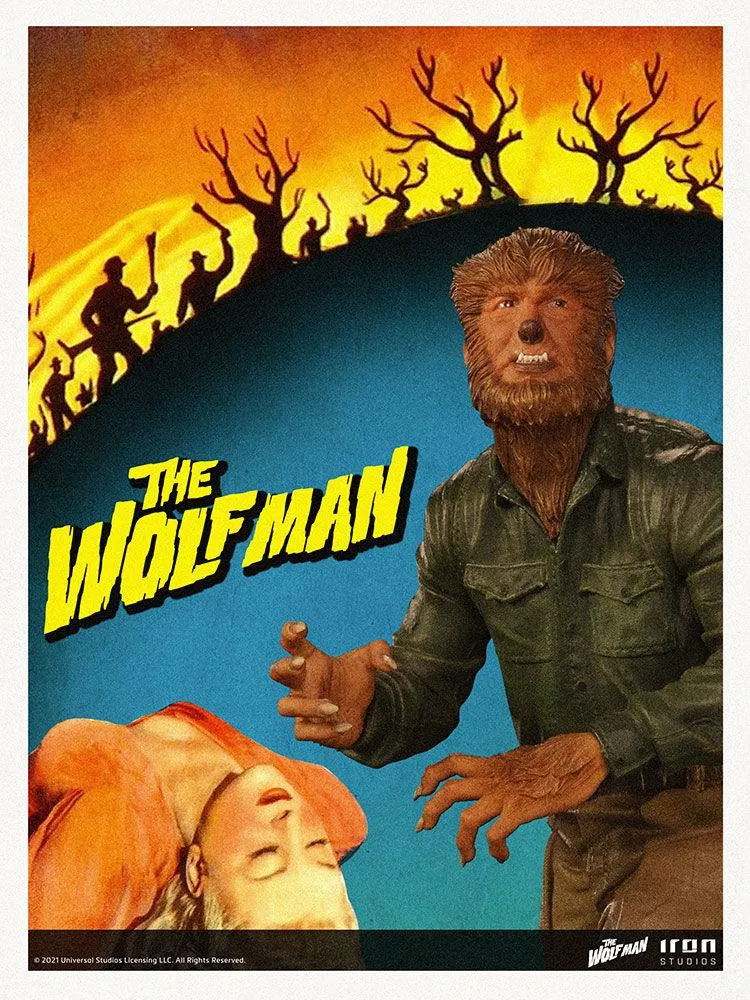 Universal Monsters - Wolf Man 1:10 Scale Statue - Image 12