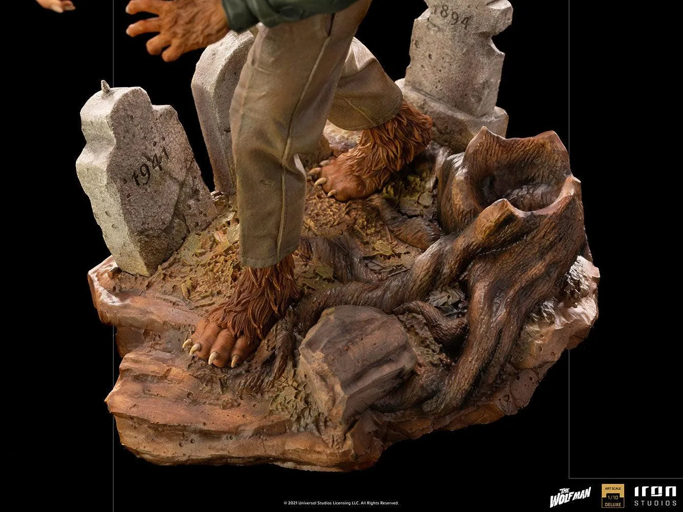 Universal Monsters - Wolf Man Deluxe 1:10 Scale Statue - Image 14