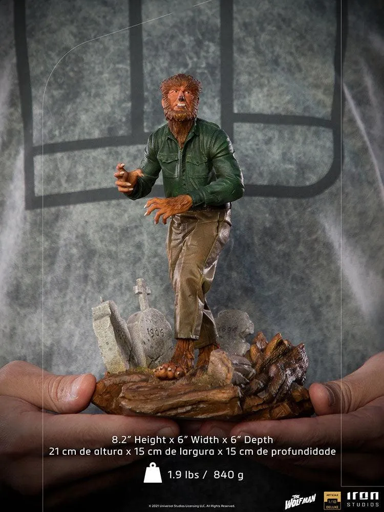 Universal Monsters - Wolf Man Deluxe 1:10 Scale Statue - Image 15