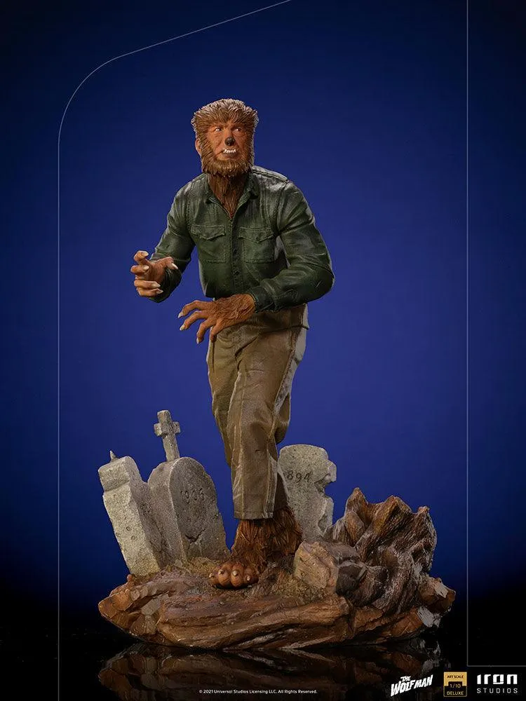 Universal Monsters - Wolf Man Deluxe 1:10 Scale Statue - Image 2