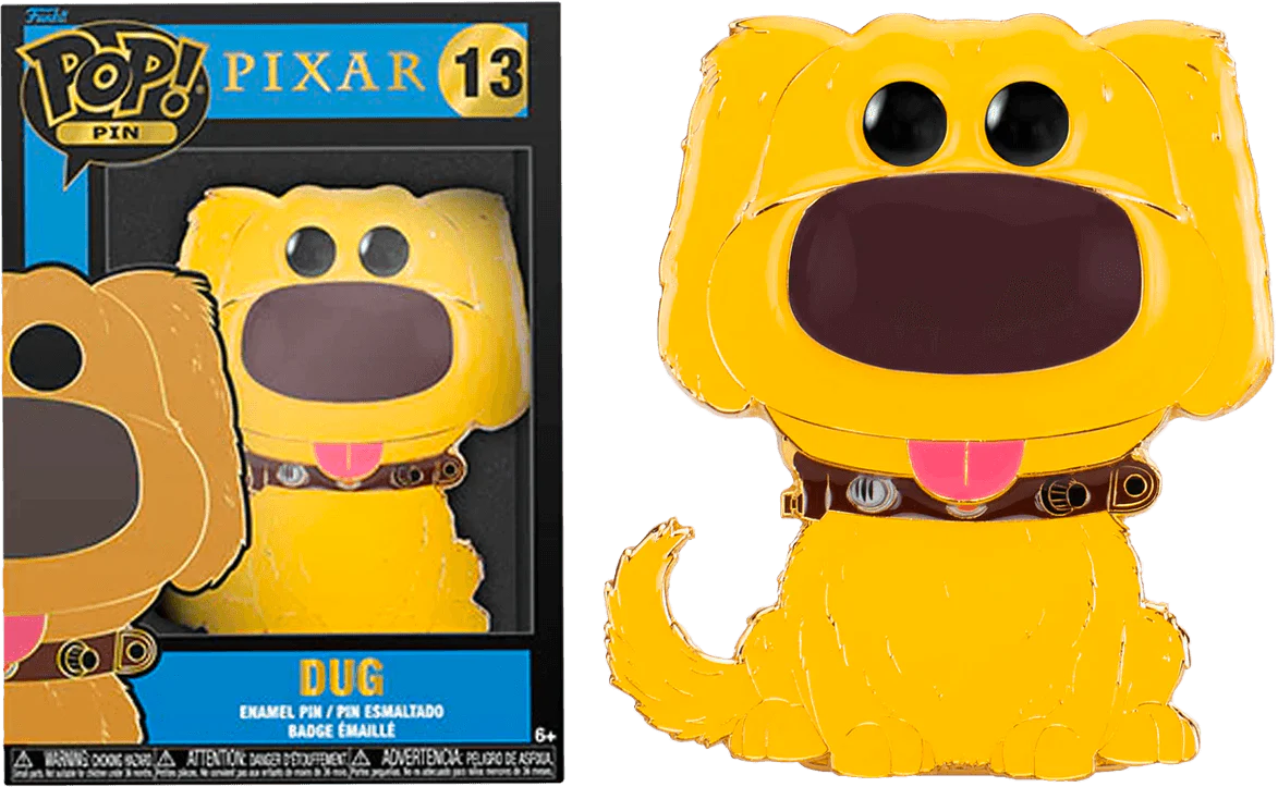 Up (2009) - Dug (with chase) 4" Pop! Enamel Pin