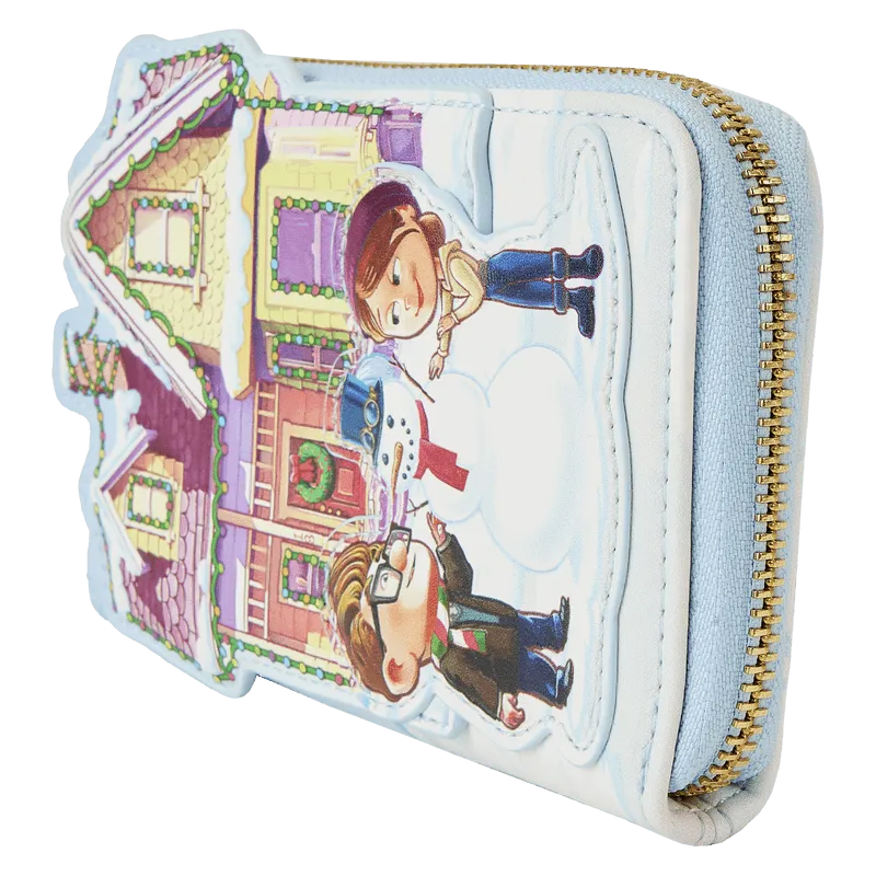 Up (2009) - House Christmas Zip Around Wallet - Image 2