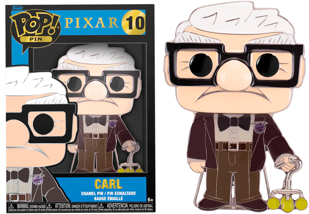 Up - Carl 4" Pop! Enamel Pin
