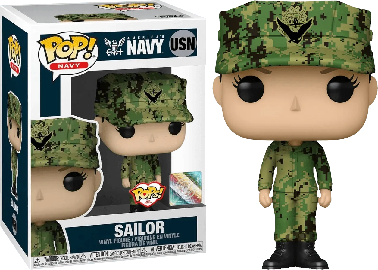 US Military: Navy - Female Caucasian Pop! Vinyl