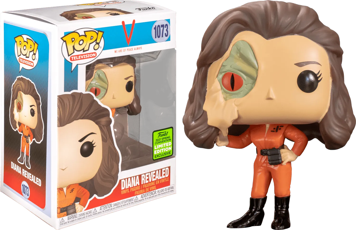V - Diana Lizard Face ECCC 2021 US Exclusive Pop! Vinyl [RS]
