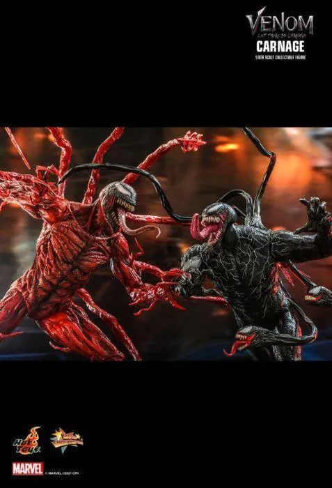 Venom 2: Let There Be Carnage - Carnage Deluxe 1:6 Scale Collectable Action Figure Set - Image 14