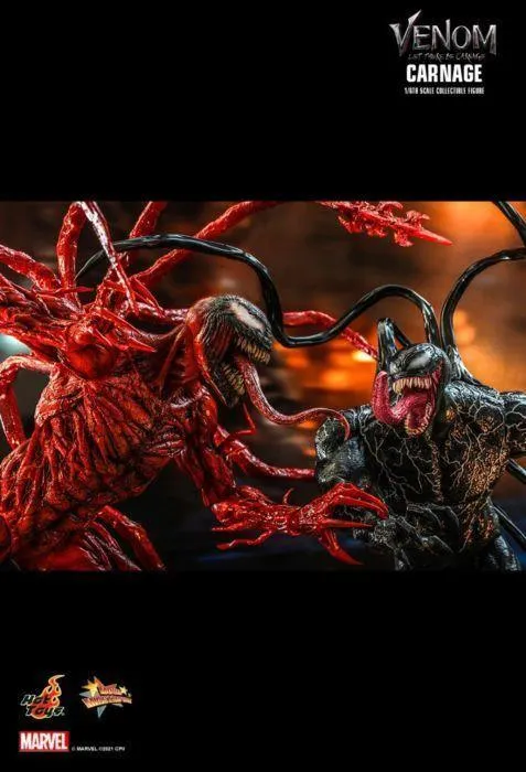 Venom 2: Let There Be Carnage - Carnage Deluxe 1:6 Scale Collectable Action Figure Set - Image 16