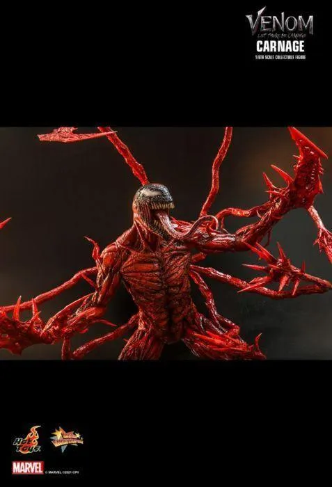 Venom 2: Let There Be Carnage - Carnage Deluxe 1:6 Scale Collectable Action Figure Set - Image 19