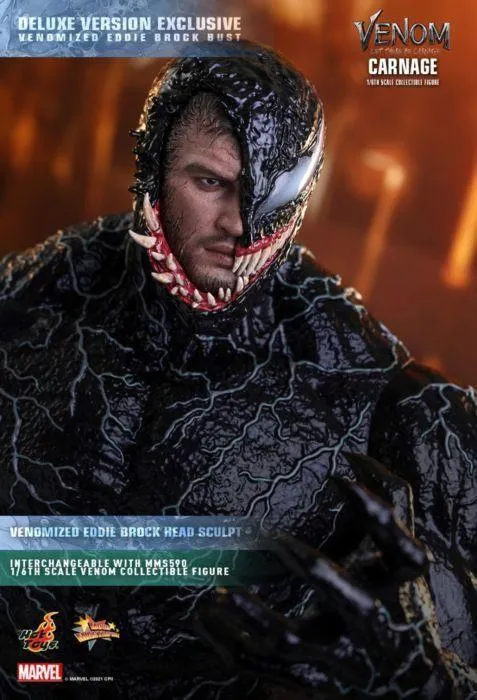 Venom 2: Let There Be Carnage - Carnage Deluxe 1:6 Scale Collectable Action Figure Set - Image 7