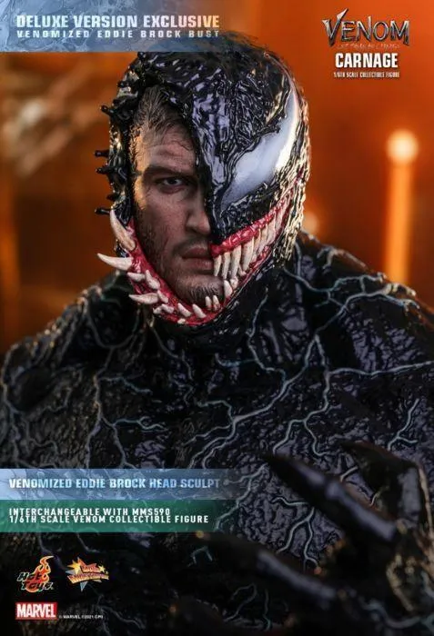 Venom 2: Let There Be Carnage - Carnage Deluxe 1:6 Scale Collectable Action Figure Set - Image 8