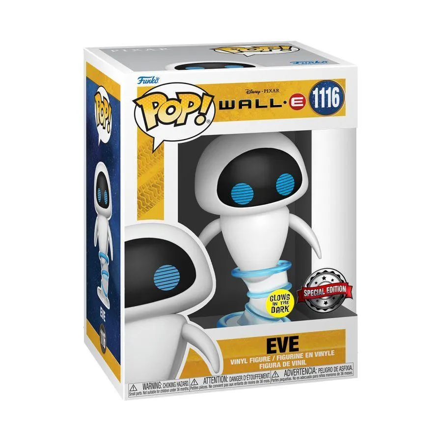 Wall-E - Eve Flying Glow US Exclusive Pop! Vinyl [RS] - Image 3