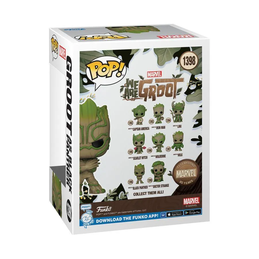 We Are Groot - Black Panther (Marvel: 85th Anniversary) US Exclusive Pop! Vinyl [RS] - Image 4