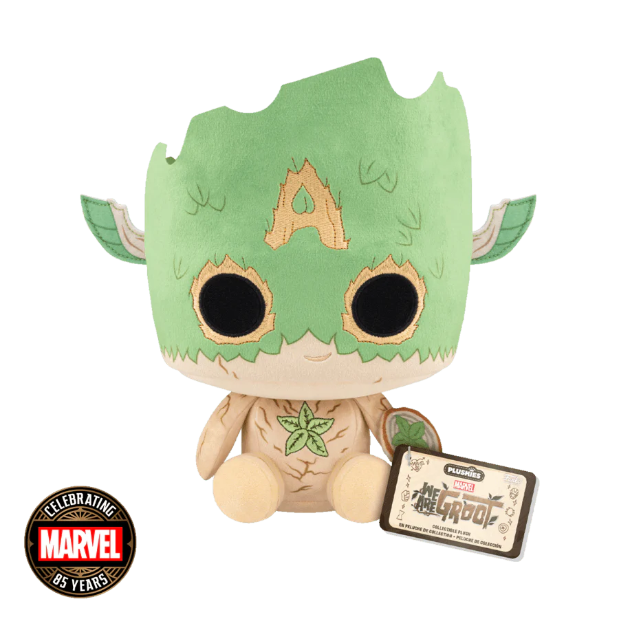 We Are Groot - Groot CaptAmerica (Marvel: 85th Anniversary) 7" Pop! Plush