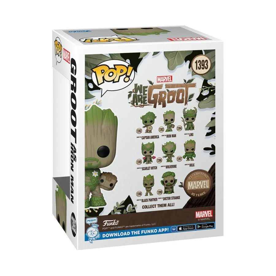 We Are Groot - Groot Iron Man (Marvel: 85th Anniversary) Pop! Vinyl - Image 4