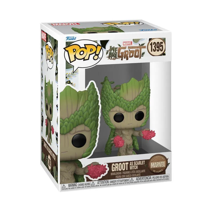 We Are Groot - Groot Scarlet Witch (Marvel: 85th Anniversary) Pop! Vinyl - Image 3