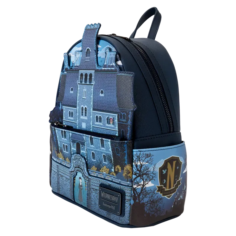 Wednesday (TV) - Nevermore Academy Mini Backpack - Image 4