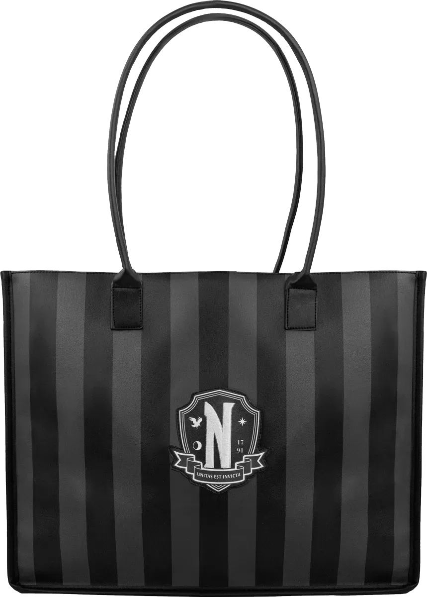 Wednesday (TV) - Nevermore Academy Shopping Bag (Black)