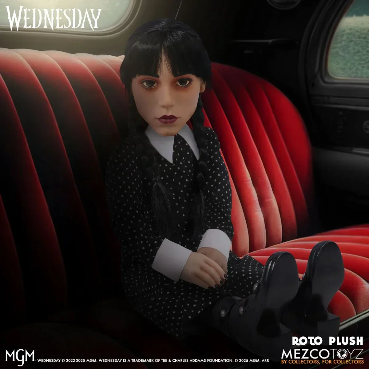 Wednesday (TV) - Wednesday Addams 18" MDS Roto Plush - Image 4