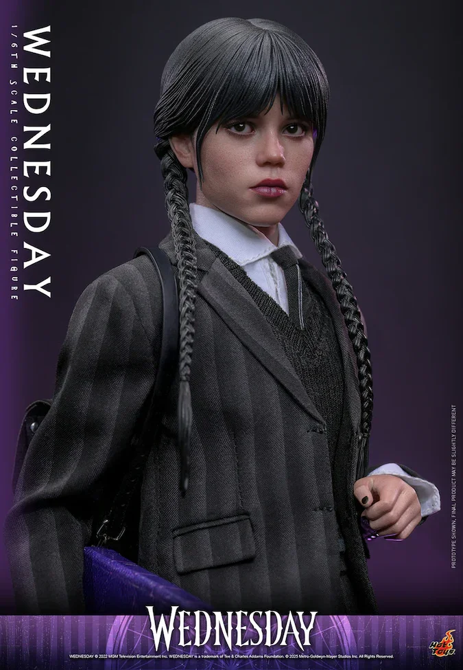 Wednesday - Wednesday Addams 1:6 Scale Collectable Action Figure - Image 10