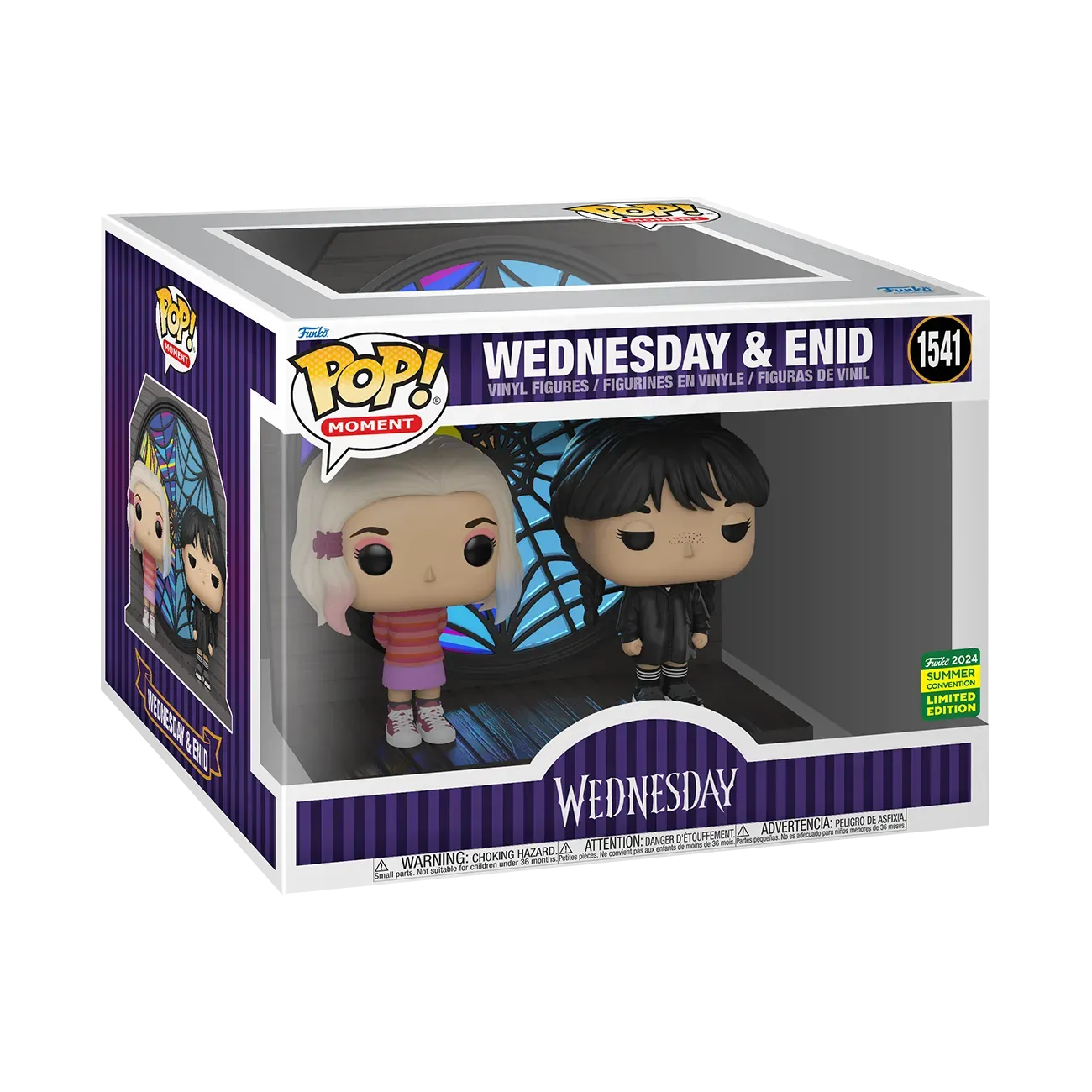 Wednesday (2022) - Wednesday & Enid Pop! Moment Vinyl (2024 Summer Convention Exclusive) - Image 4