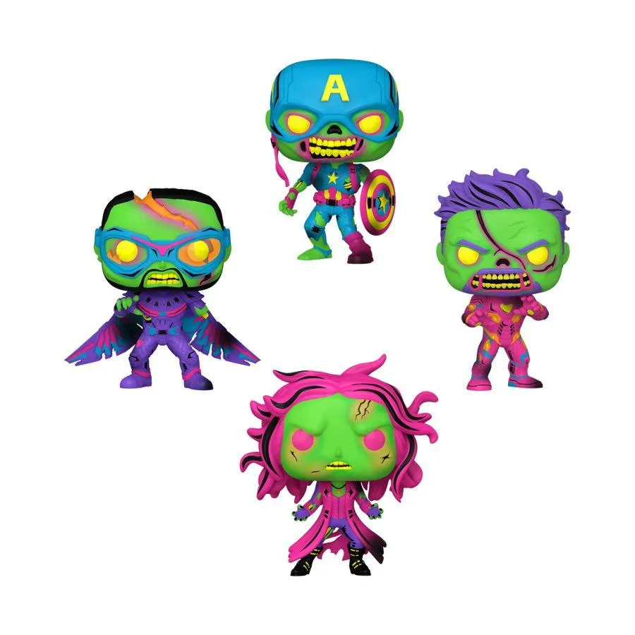 What If...? - Blacklight US Exclusive Pop! Vinyl 4-Pack [RS] - Image 2