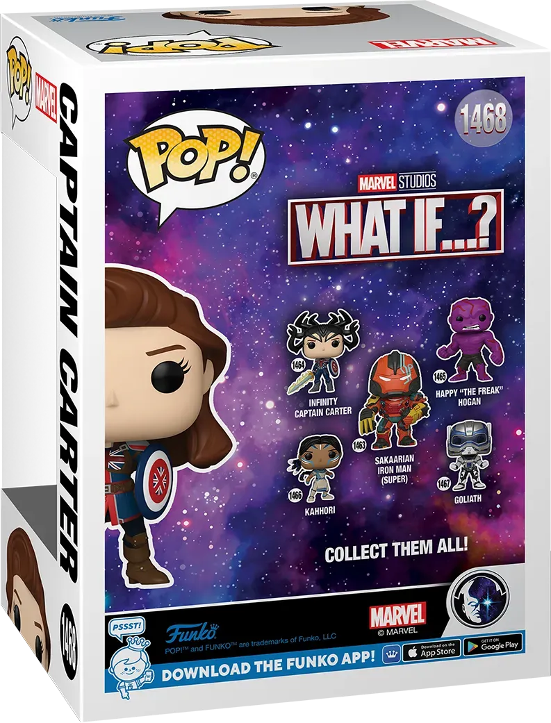 What If - Captain Carter (1602) Exclusive Pop! Vinyl [RS] - Image 4